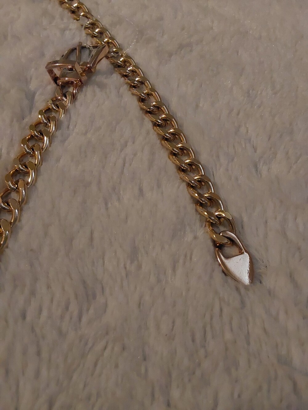 🌺 NEW Gold Chain Link Adjustable Waist Belt - Picture 5 of 6